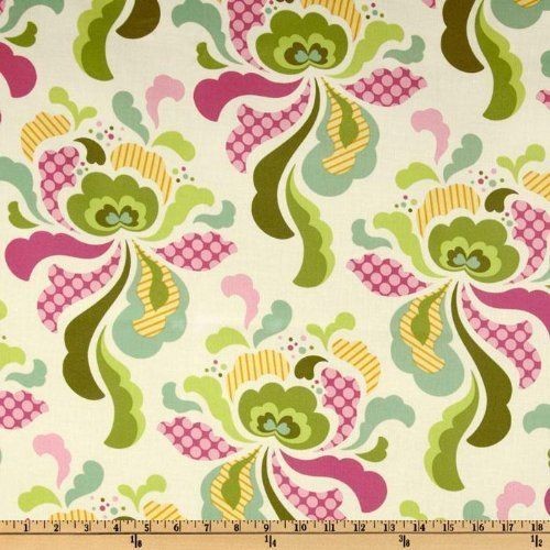 Westminster Laminated Cotton Freshcut   Groovy Olive Fabric