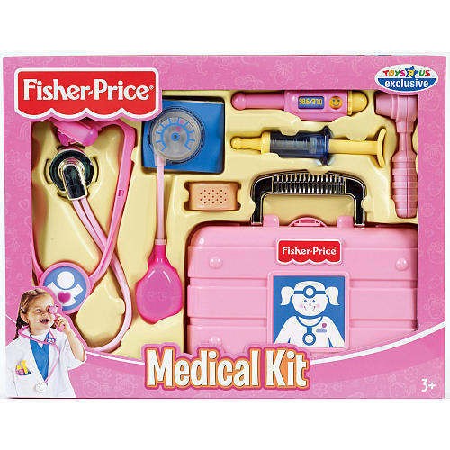 Fisher Price Medical Doctor Nurse Kit Pink Exclusive Girls NEW