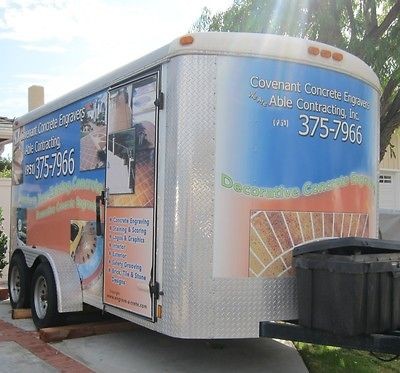 2006 Engrave A Crete Business Trailer Package Decorative Concrete