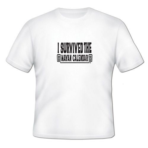 60282 I Survived The Mayan Calendar T Shirt