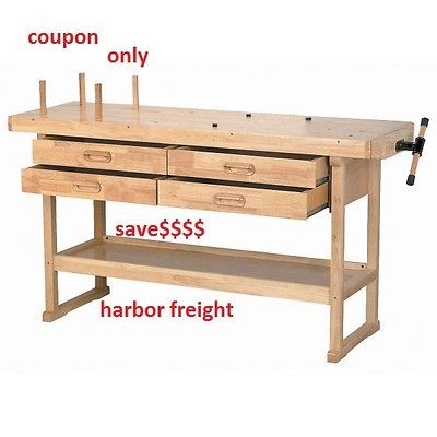 harbor freight coupon, 60 workbench whith 4 drawers