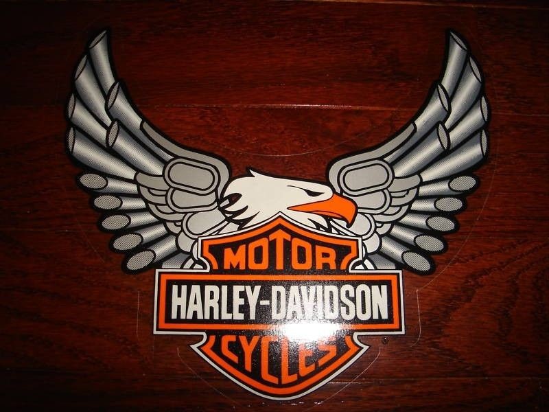 harley davidson decals in Collectibles