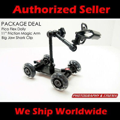 Pico Flex Table Dolly, Friction Arm, Shark Clip By Photography&ci 