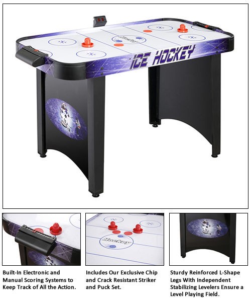 AIR HOCKEY HAT TRICK 4 AIR HOCKEY TABLE NEW FAST SHIP