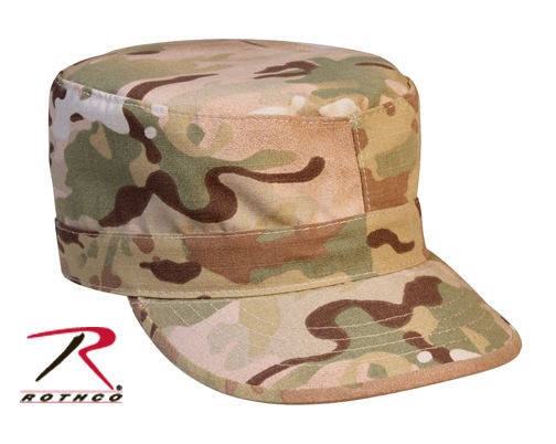 CAP FATIGUE HAT MULTICAM CAMO USA MADE FABRIC VARIOUS SIZES ROTHCO 