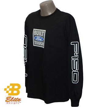 Ford F150 Built Ford Tough Long Sleeve Tee Shirt S XXXL