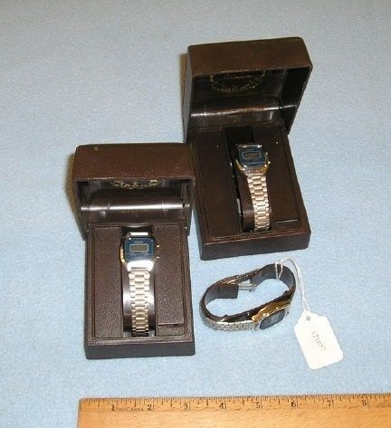 LCD Watches 2 Medana in Cases Nelsonic Hong Kong