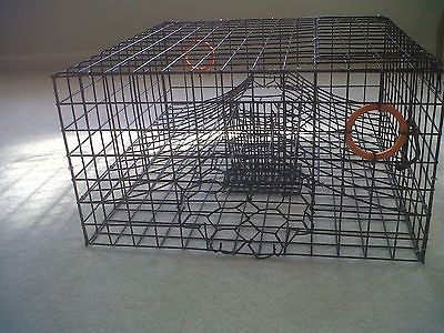 Commercial Grade Heavy Duty Crab Pot / Crab Trap with 2 Chambers