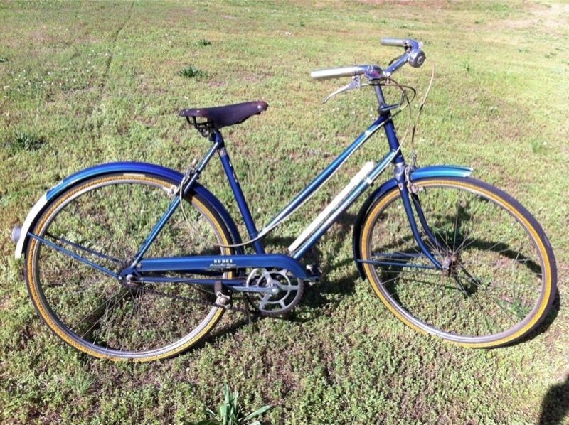 Vintage 1960s Rudge Sports 3 Speed 21 Ladies Lightweight Bicycle 