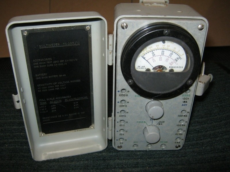 US Army Signal Corps Multi Meter TS 297/U