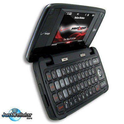   Voyager Black QWERTY Camera Flip Cell Phone No Contract (VERIZON