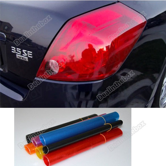 Auto Car HeadLight Smoke Fog Taillight Tint Vinyl Film Car Light 12 x 