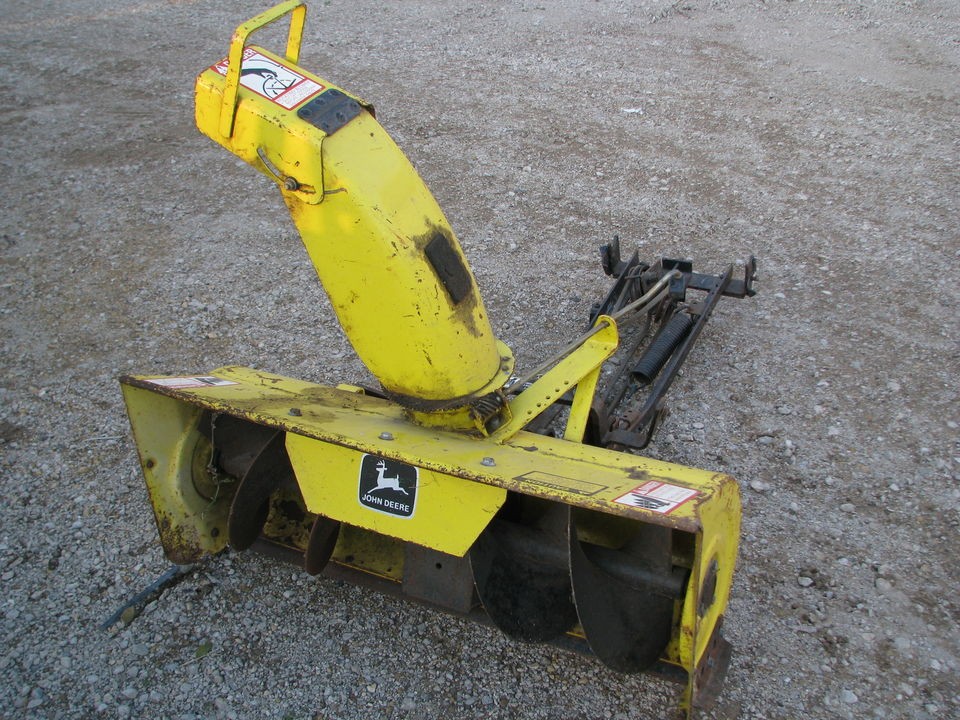 John Deere 38 Snowthrower off LX172 LX173 LX176 LX178 LX186 LX188