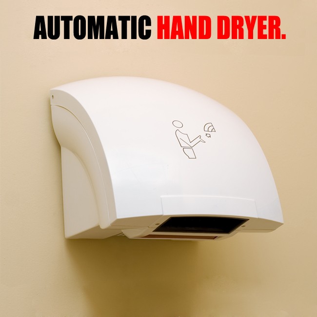 Commercial Hands Free Infrared Automatic Hand Dryer Bathroom 