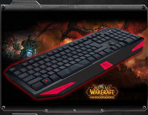   Backlight Backlit Light Up USB Office Gaming Keyboard For PC