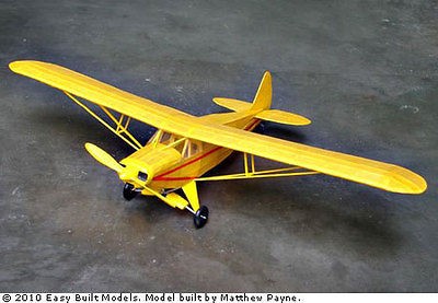 Piper Super Cruiser Easy Built #LC03 Balsa Wood Model Airplane Kit