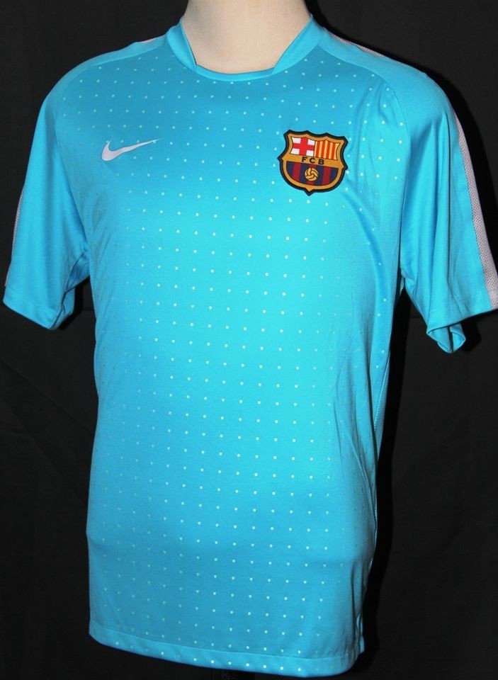 NWT NIKE FC BARCELONA SOCCER/FOOTBALL SHOWTIME JERSEY SIZE L 2XL GO 