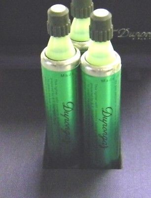 Dupont BUTANE REFILLS green 3 cylinders