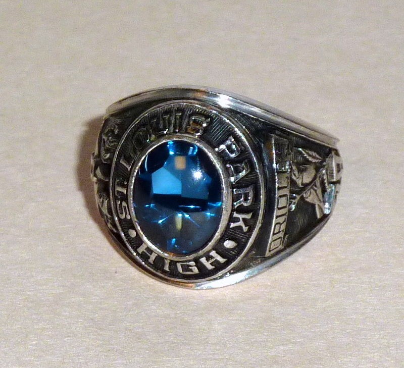 Vintage 1979 Josten Sterling St Louis Park High School Ring sz 9