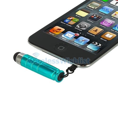 Baby Blue Plug Stylus Pen for Samsung Galaxy S2 S II Sprint At&t T 