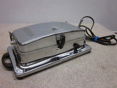 Vintage Chrome Master Grill by Superstar Waffle Iron (works)