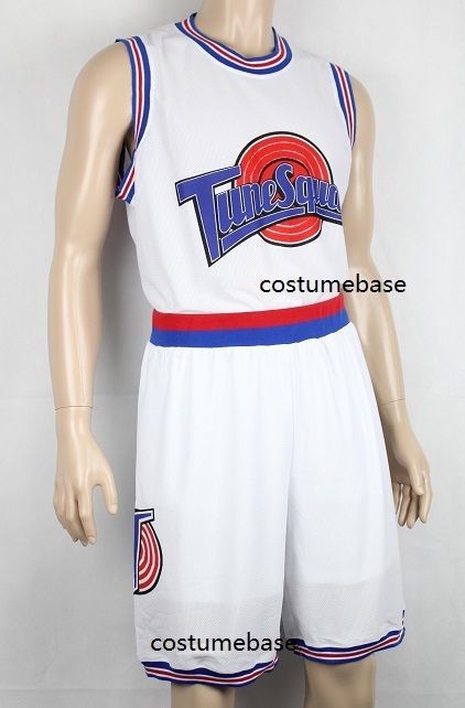 SPACE JAM basketball JERSEY SHORTS SET 23 Tune Squad Halloween Jordan