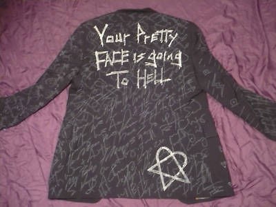 BAM MARGERA JACKET ALL SIZES ville valo HIM shirt