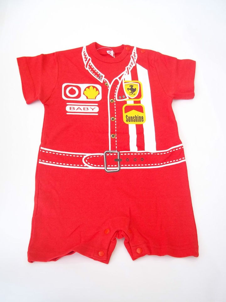 Formula One Romper Suits 6   12 months Guru ferrari Toyota BMW F1