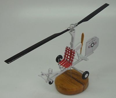 25 B Bensen Gyrocopter Airplane Desk Wood Model Big