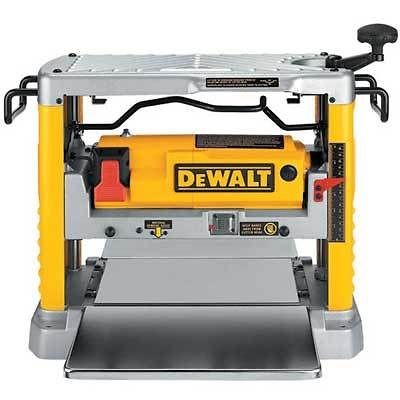 DeWALT DW734 12 1/2 Thickness Three Knife Head Wood Planer Tool   15 