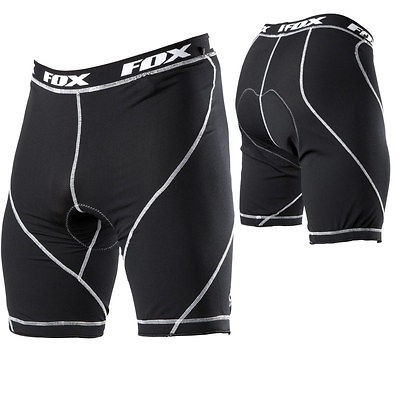   Racing Evolution Ride Liner Mountain Bike Lycra Cycling Shorts Black