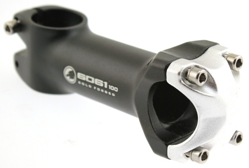   6061 100 Cold Forged Road Bike Stem 100mm 31.8mm Threadless Black NEW