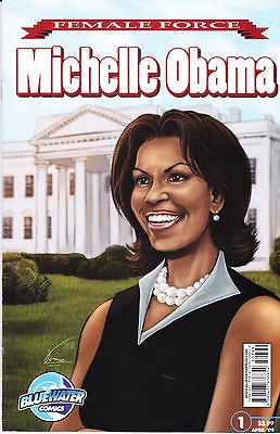   OBAMA FEMALE FORCE #1 APRIL 2009 FULL COLOR BIOGRAPHY COMIC BOOK