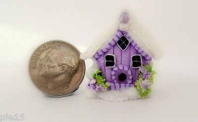 miniature birdhouses in Dolls & Bears