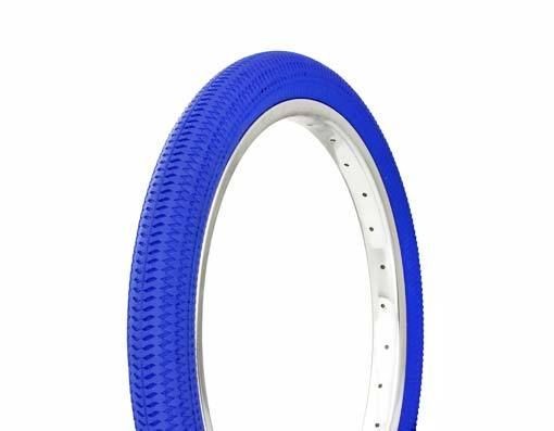 BICYCLE TIRES 18 X 1.95 BLUE BEACH CRUISER BMX LOWRIDER MTB ROAD 