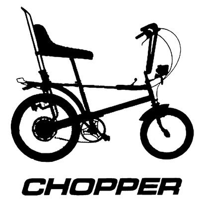 RALEIGH CHOPPER CLASSIC 1970S BIKE 100% UNOFFICIAL TRIBUTE T SHIRT