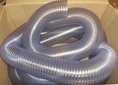 LEAF VAC HOSE 6X4 PVC LAWN VACUUM, TRAC VAC, BLOWER