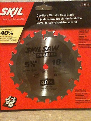 SKILL CIRCULAR SAW BLADE FOR CORDLESS SAW  #73518 **NEW** FREE 