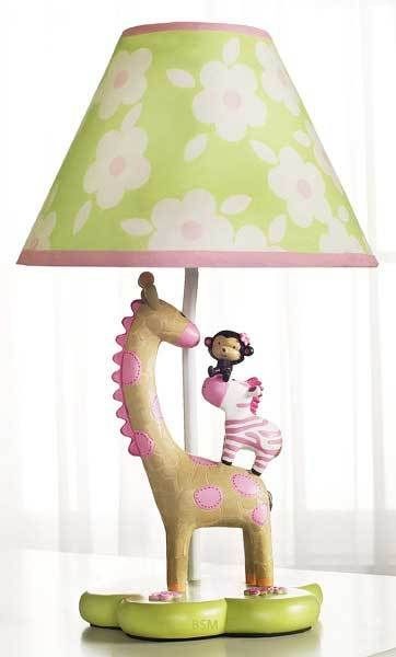 Jungle Jill Lamp Base and Shade