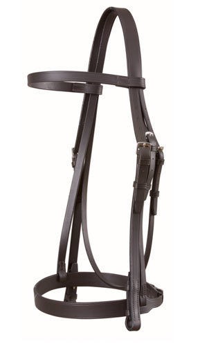 NEW JEFFRIES WEMBLEY PLAIN CAVESSON BRIDLE RUBBER REINS