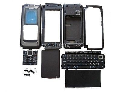   FULL HOUSING COVER CASE FACEPLATE + KEYPAD FOR NOKIA E90 E 90 New