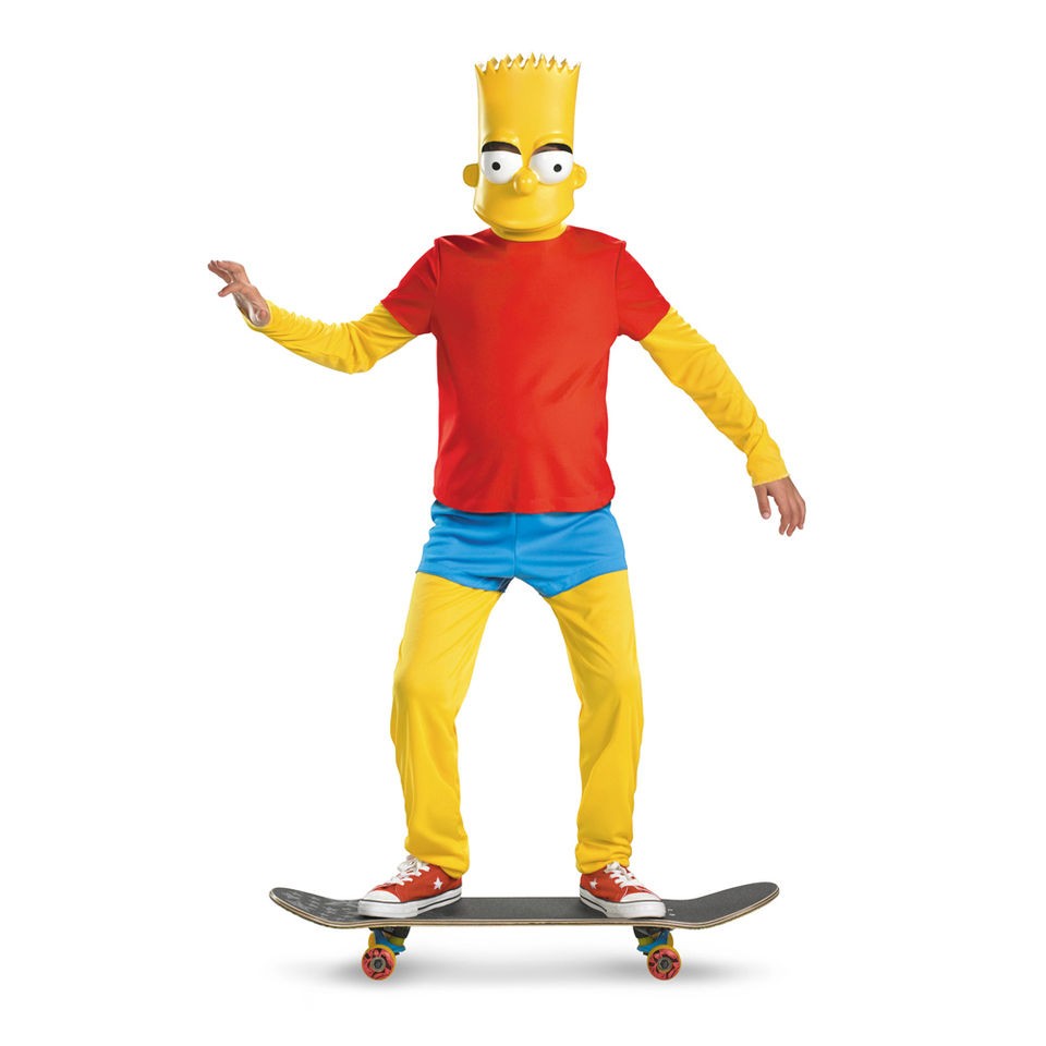 Child TV Show The Simpsons Bart Simpson Deluxe Trouble Maker Skaker 