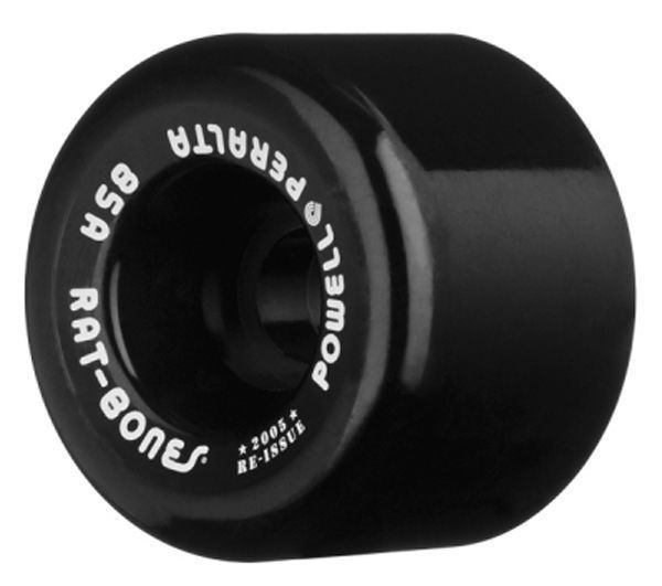 Powell Peralta RAT BONES Skateboard Wheels 85a BLACK