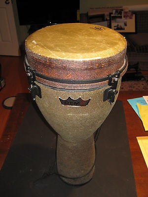 REMO Dejembe Key Tuned Earth Bongo Drum Mondo Mo Fa FiberSkyn 3 Head 