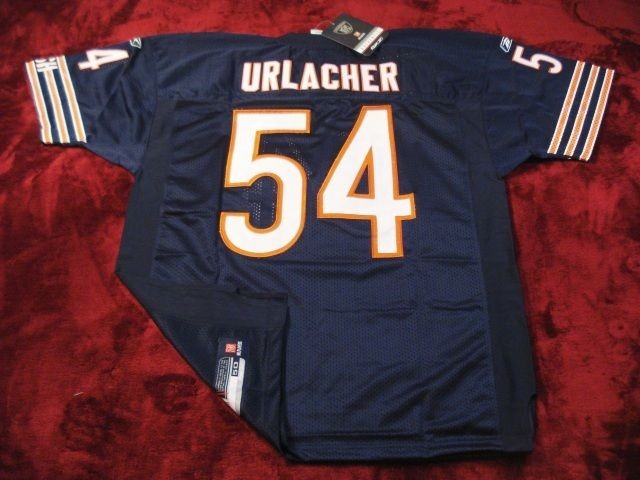 54 BRIAN URLACHER BEARS NAVY HOME NFL SEWN JERSEY   CHOOSE SIZE