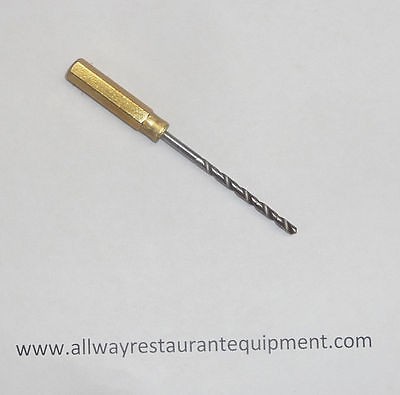   Drill For Wok Jet Burner and Duck Tip Burner, (Nat Gas or LP Gas