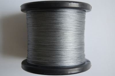 DYNEEMA BRAID FISHING LINE 40LB 500M SPECTRA GRAY 0.3MM