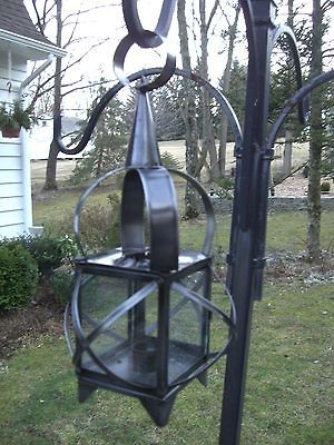   REENACTMENT TIN COLONIAL 18TH C CANDLE LANTERN REV WAR GHOST TOUR NEW