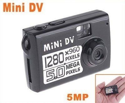   5MP Mini DV Spy Digital Camera Video Audio Recorder DVR Camcorder