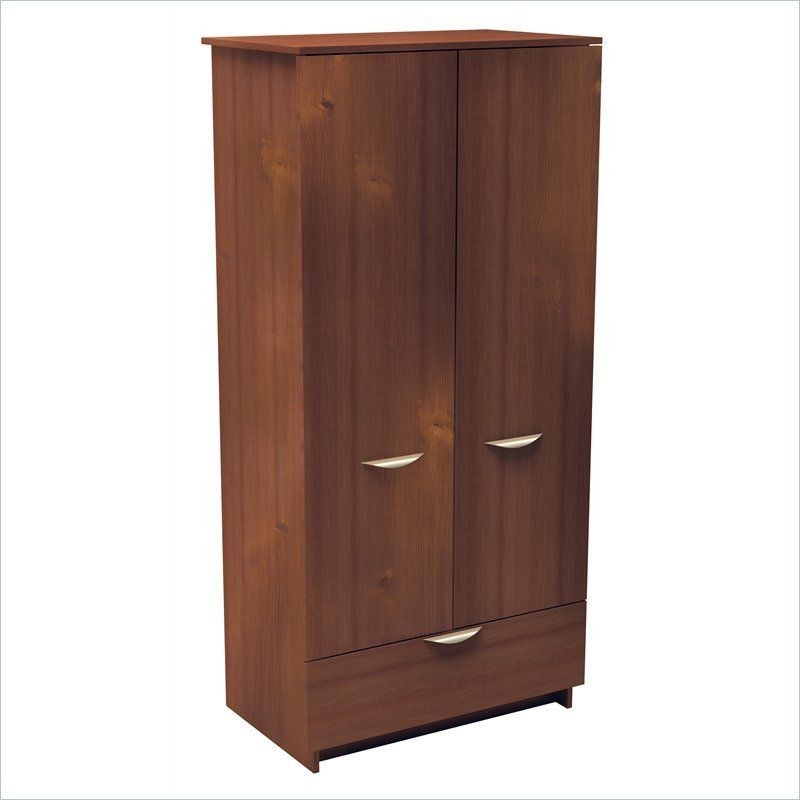 Nexera Nocce Wardrobe Truffle Finish Armoire